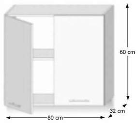 Felső konyhaszekrény G80 Lilouse. 1014719