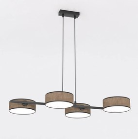 Emibig modern függeszték drumz barna fekete emi1563/4
