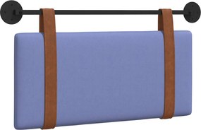 vidaXL Fali Fejtámla Falra szerelhető Farmerkék 90 x 40 cm Faanyag