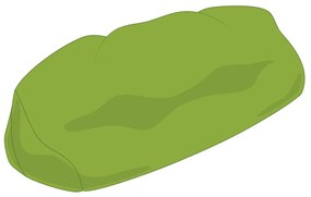 Fűzöld Relax Babzsák Kanapé Huzat