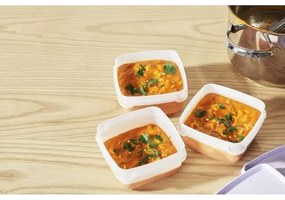 SmartStore Műanyag dobozok szett Freezer 4 db,levendula, 750 ml, 750 ml