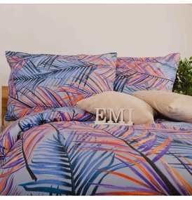 EMI Indigo pamut ágyneműhuzat 140x200 + 70x90 cm