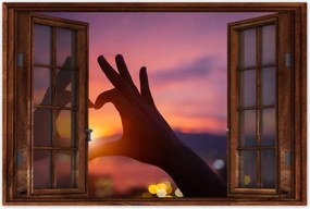 Poszterek 90x60 Nőnap Ajándék Love