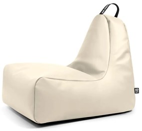 Bézs bőrutánzat babzsákfotel Chill L – So Soft?