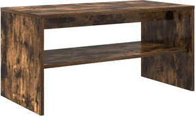 vidaXL füstös tölgy színű szerelt fa TV-szekrény 80 x 40 x 40 cm