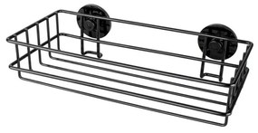 AWD Luna fekete fürdőszobai polc