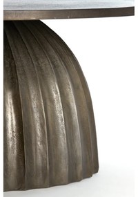 Fém kerek tárolóasztal ø 70 cm Veglia – Light &amp; Living