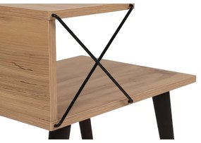 Éjjeli szekrényke CROSS 55x50 cm barna