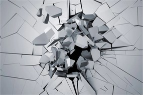 3D absztrakciós kép (90x60 cm)