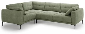 Zöld sarokkanapé (bal oldali-L alakú) Bemy – Micadoni