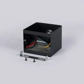 Brilagi - LED kültéri fali lámpatest DONNANI LED/5W/230V 10 cm fekete IP44