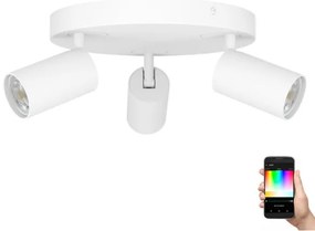 Eglo 900338 - LED RGBW Dimmelhető spotlámpa TELIMBELA-Z 3xGU10/4,9W/230V