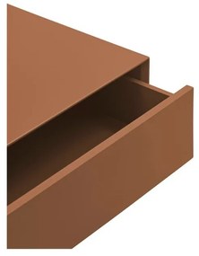 Téglavörös függő éjjeliszekrény Platt – Teulat