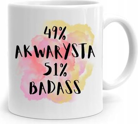 Akvarista Bögre Tökéletes Ajándék Születésnapra, fényképes nyomtatással