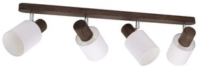Spot-Light DO2248456 - TRENDY 4xE27/15W/230V mennyezeti spot borovi