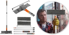 2 az 1-ben ablakmosó szett, hosszabbítható nyéllel