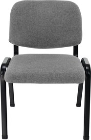 Irodai szék, szürke, ISO ECO