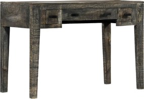 vidaXL tömör mangófa íróasztal 110 x 50 x 75 cm