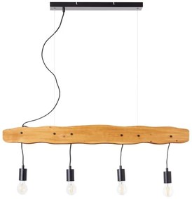 Brilliant - Csillár zsinóron BAKER 4xE27/40W/230V