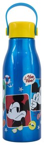Disney Mickey Fun-Tastic Flexi alumínium kulacs csavaros kupakkal, akasztóval 760 ml