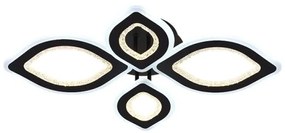 LED Dimmelhető felületre szerelhető csillár LED/95W/230V 3000-6500K + távirányítás