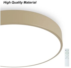 Brilagi - LED dimmelhető lámpatest POOL SMART LED/48W/230V átm. 40 cm Wi-Fi Tuya bézs +távirányító