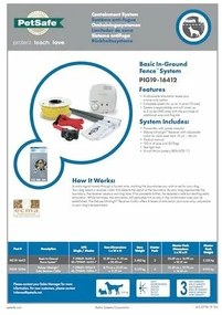 PetSafe® Elektromos kerítés kutyáknak Basic