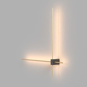 Maytoni PARS C070WL-L12GB3K Fali lámpa 2x12W/LED 3000K 1050LM IP20