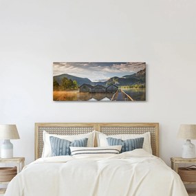 Tó képe (120x50 cm)