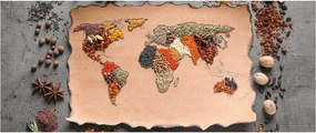 Kép - A világ fűszerei (120x50 cm)