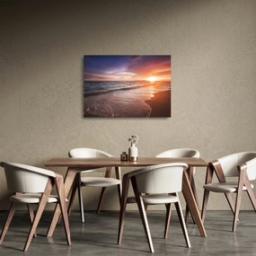 Üveg kép - Naplemente Thaiföldön (70x50 cm)