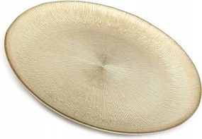 Dekorációs Tányér Snackekhez Sütemény 27cm Arany Patera 25 30