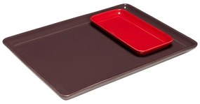 Kerámia dekoratív tálca szett 2 db-os 35x26 cm Amare – Hübsch