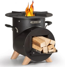 Oshima Rocket Stove Camping Stove környezetbarát mobil acél