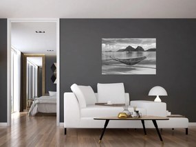Kép - Hálóágy a tengerparton (90x60 cm)