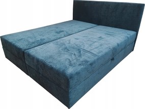 Cordia kárpitozott franciaágy 140x200 tárolóval Poso 05 matrac