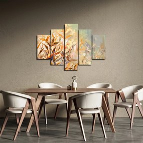 Kép - Festett növények (150x105 cm)
