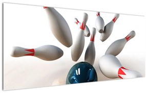 Kép - bowling (120x50 cm)