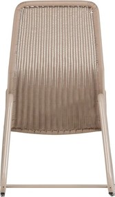 Bézs műrattan kerti fotel Tom – WOOOD