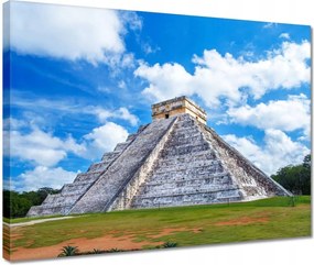 Vászonkép 40x30 Kukulkán piramis Mexikó