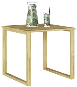 Napágyasztal 50.5x50.5x46 cm Impregnált fenyőfa