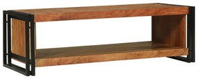 dohányzóasztal 120x50x38 cm Tömör akácfa