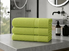 CLARYSSE ELEGANCE törölköző 70x140 cm zöld, 100% pamut