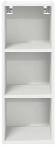 Függő szekrény polcokkal Riga Fehér 30 x 29,5 x 80 cm Faanyag