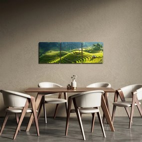 Kép - Rice Terraces koncert (órával) (90x30 cm)