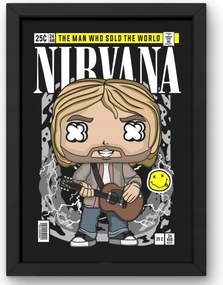 Funko Kurt Cobain Nirvana poszter A4-es méret