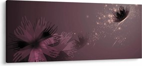 A pillangó virágának képe (120x50 cm)