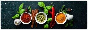 Poszterek 200x66 Egészséges konyha Fűszerek