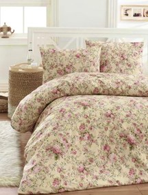 Pamut lepedők Sicilia krém TiaHome - 2x Párna 90x70cm, 1x Paplan 200x220cm