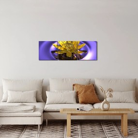 Kép - Tavirózsa (órával) (90x30 cm)